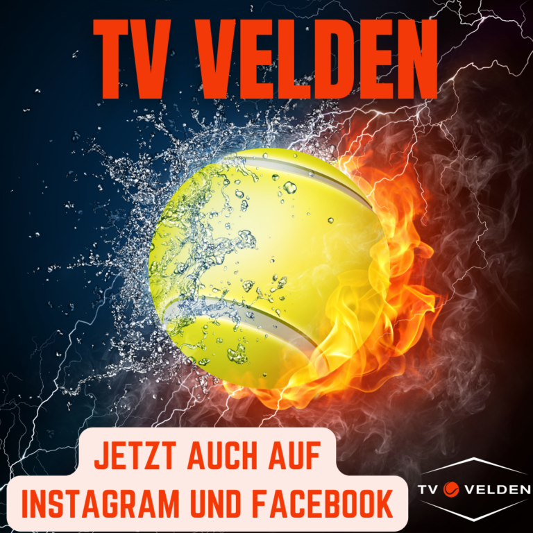 Social Media Auftritt TV Velden Sektion Tennis